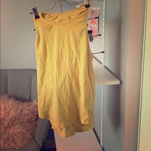 American Eagle outfitters yellow tunic.